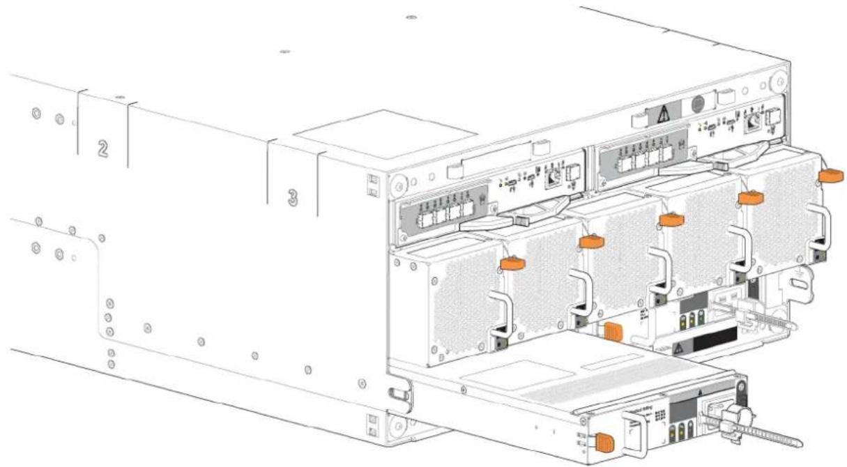 DELL PowerVault ME5012 - Retrait d'un bloc d'alimentation - 4