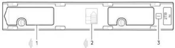 DELL PowerVault ME5012 - Installation d'un support DDIC dans un boîtier 5U - 1