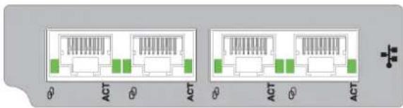 DELL PowerVault ME5012 - Voyants du module de contrôleur 12 Gbit/s - 8