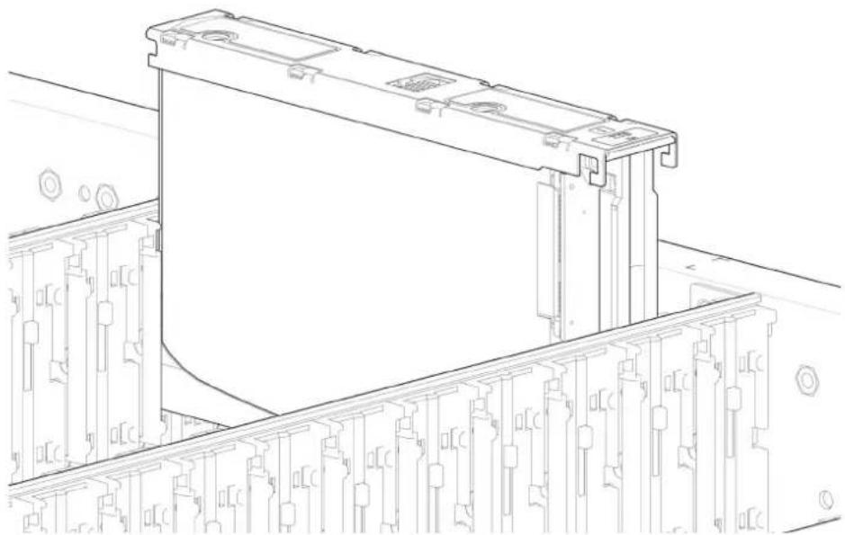 DELL PowerVault ME5012 - Retrait d'un support DDIC à partir d'un boîtier 5U - 2