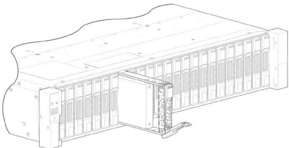 DELL PowerVault ME5012 - Retrait d'un module support de lecteur SFF - 2