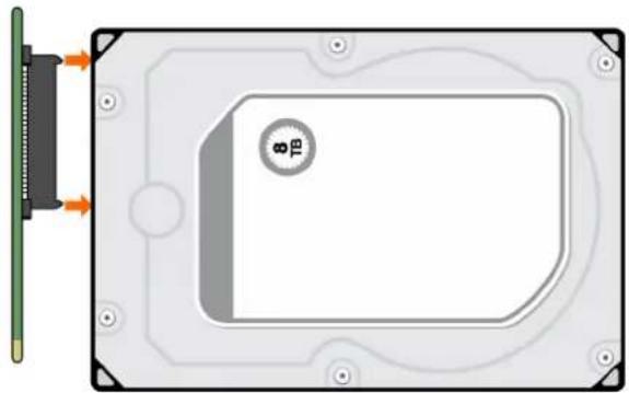 DELL PowerVault ME5012 - Installation d'un lecteur de disque de remplacement 3,5 pouces dans un DDIC (Disk Drive in Carrier) - 1