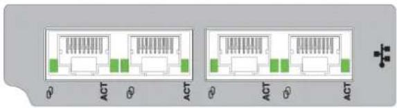 DELL PowerVault ME5012 - Voyants du module de contrôleur 12 Gbit/s - 8