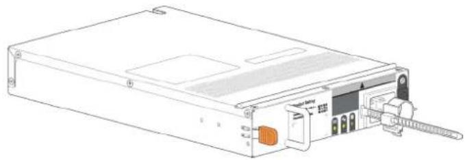 DELL PowerVault ME5012 - Installation d'un bloc d'alimentation - 1