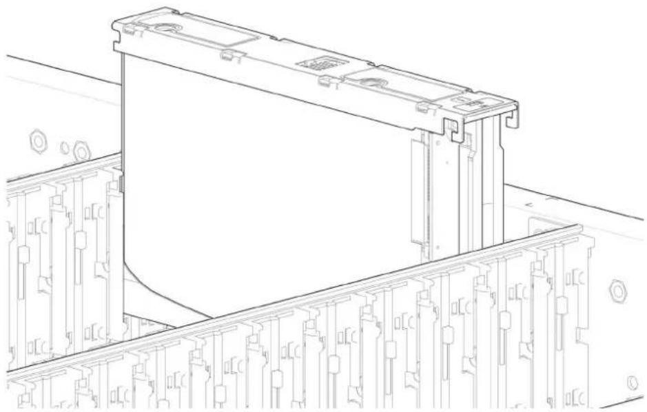 DELL PowerVault ME424 - Retrait d'un support DDIC à partir d'un boîtier 5U - 3