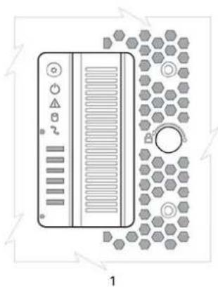 DELL PowerVault ME424 - Ouverture d'un tiroir. - 1
