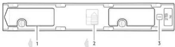 DELL PowerVault ME424 - LED de module DDIC du boîtier 5U84 - 1