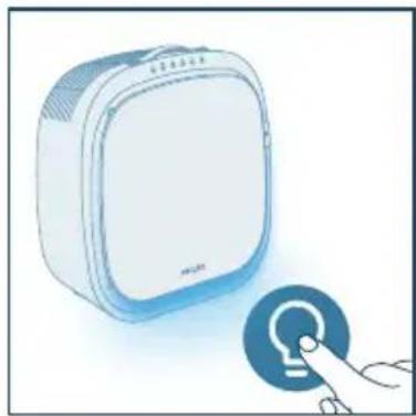 PHILIPS AC3360 - Користење на функцијата за светло - 2