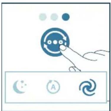 PHILIPS AC3360 - Αλλαγή της ρύθμισης λειτουργίας - 3