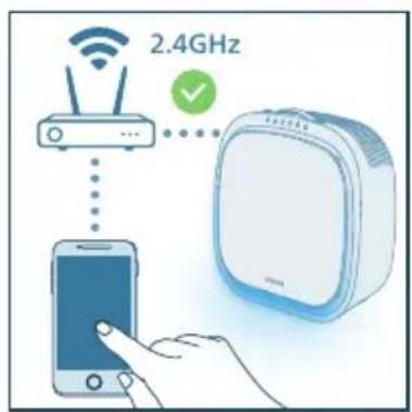 PHILIPS AC3360 - De Wi-Fi-verbinding voor de eerste keer instellen - 3