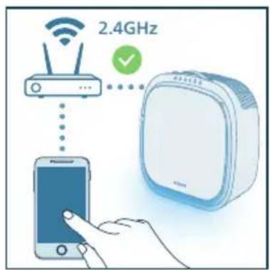 PHILIPS AC3360 - Configurazione della connessione Wi-Fi per la prima volta - 3