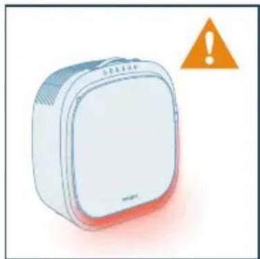 PHILIPS AC3360 - Działanie blokady zapewniającej ochronę zdrowia - 1