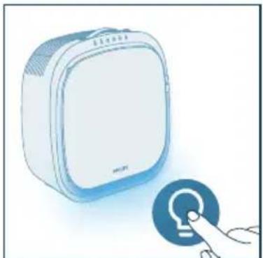 PHILIPS AC3360 - Utilizzo della funzione luminosa - 2