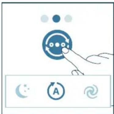 PHILIPS AC3360 - Ändern der Modus-Einstellung - 2