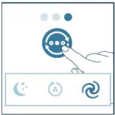 PHILIPS AC3360 - Modifica dell'impostazione della modalità - 3