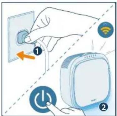 PHILIPS AC3360 - Pierwsza konfiguracja połączenia Wi-Fi - 2