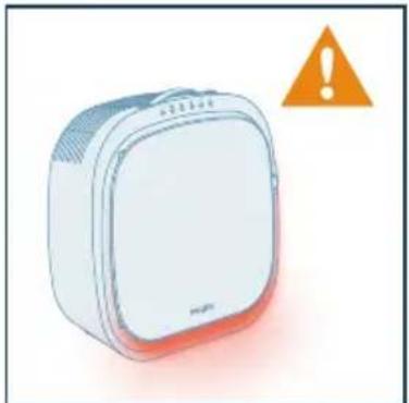 PHILIPS AC3360 - Објаснување за функцијата за блокирање на апаратот за заштита на здравиот воздух - 1