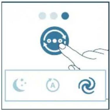 PHILIPS AC3360 - Ändern der Modus-Einstellung - 3