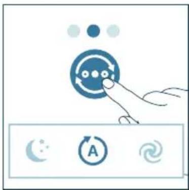 PHILIPS AC3360 - Modifica dell'impostazione della modalità - 2