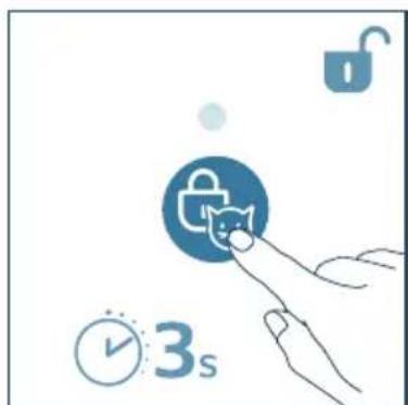 PHILIPS AC3360 - Configuración del bloqueo para mascotas - 2