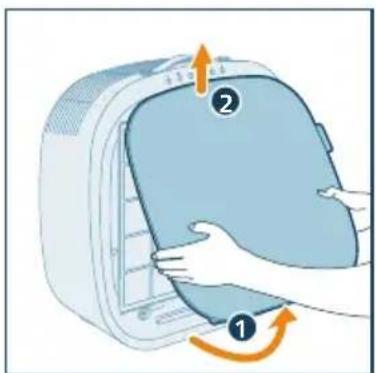 PHILIPS AC3360 - Filtri paigaldamine - 1