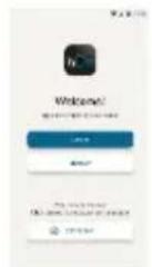 HAIER HBQW5719E - Stap 2 Maak een account aan in de hOn-app of log in als u al een account hebt. - 1