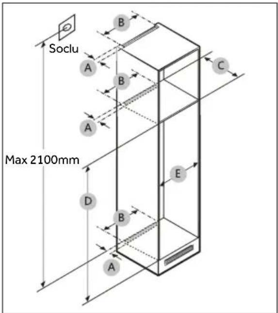 HAIER HBQW5719E - Secțiune transversală ventilare - 3