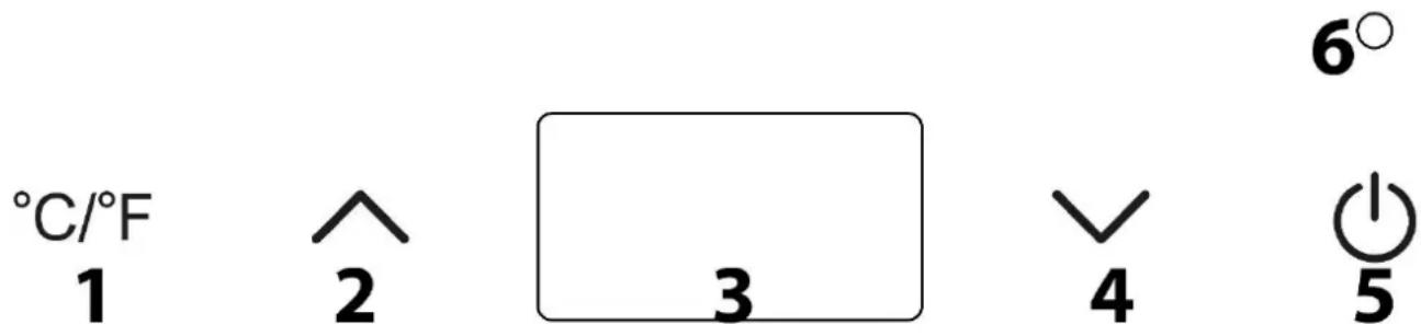 CASO VinoCase 615 - Pannello di controllede display - 1