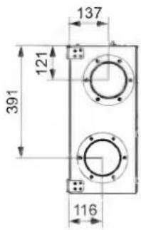 STIEBEL ELTRON LWZ 130 E-W - Maße und Anschlüsse - 3
