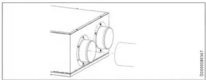 STIEBEL ELTRON LWZ 130 E-W - Luchtkanalen met diameter DN 125 - 1