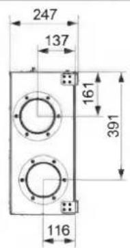 STIEBEL ELTRON LWZ 130 E-W - Wymiary i przyłącza - 4