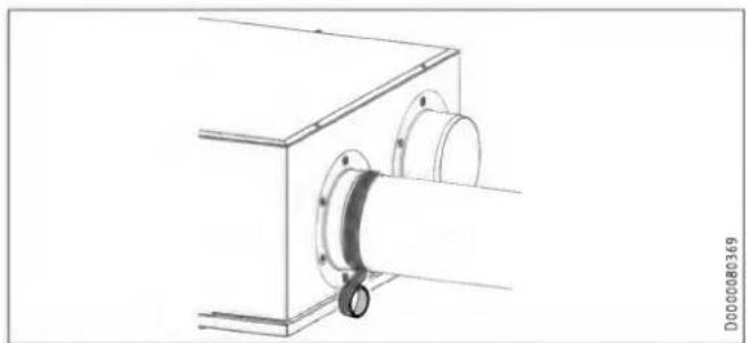 STIEBEL ELTRON LWZ 130 E-W - Connecting air ducts to the appliance - 2