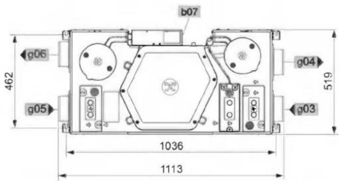 STIEBEL ELTRON LWZ 130 E-W - Wymiary i przyłącza - 5