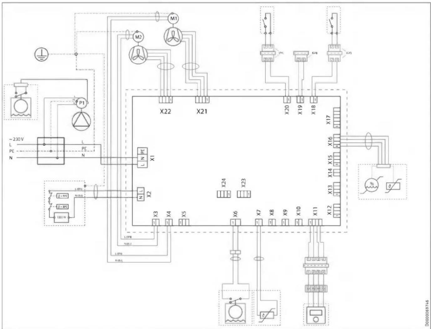 STIEBEL ELTRON LWZ 130 E-W - Električna vezalna shema - 1