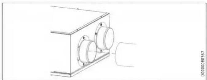 STIEBEL ELTRON LWZ 130 E-W - DN 125 átmérőjű légcsatornák - 1