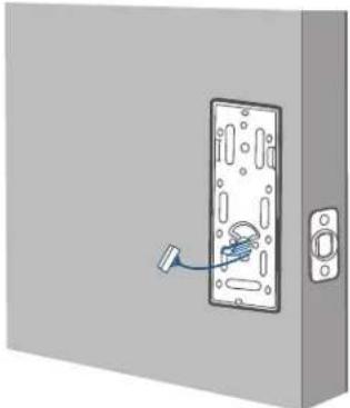 eufy Smart Lock S230 - Step 5. Install the Mounting Plate - 1