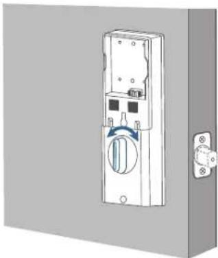 eufy Smart Lock S230 - Étape 6. Installer l'assemblage intérieur - 4