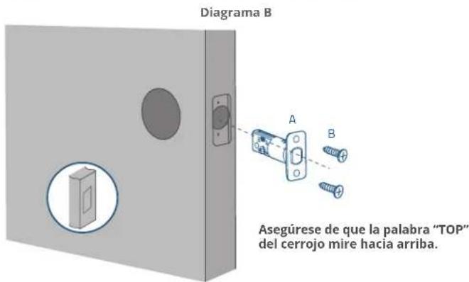eufy Smart Lock S230 - Paso 2. Montaje del cerrojo - 5