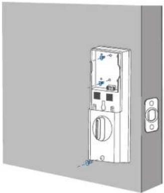 eufy Smart Lock S230 - Paso 6. Instale el conjunto interior - 5