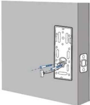 eufy Smart Lock S230 - Step 5. Install the Mounting Plate - 3