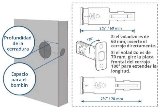eufy Smart Lock S230 - Paso 2. Montaje del cerrojo - 1