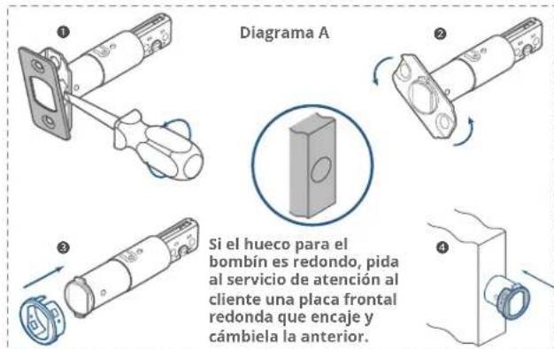eufy Smart Lock S230 - Paso 2. Montaje del cerrojo - 4