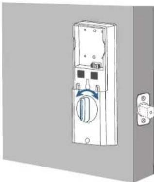 eufy Smart Lock S230 - Paso 6. Instale el conjunto interior - 4