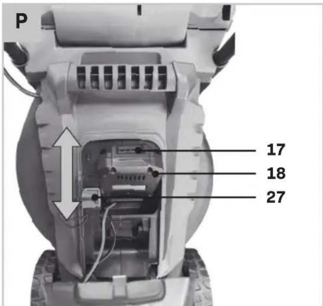 Vonroc S_LM503DC - ELECTRIC LAWN MOWER LM503DC - 18