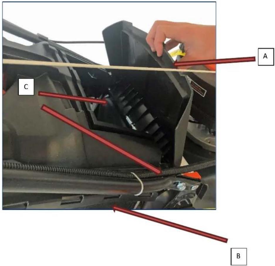 Fuxtec FX-RM4646PE - USING THE LAWNMOWER ENGINE SPEED - 2