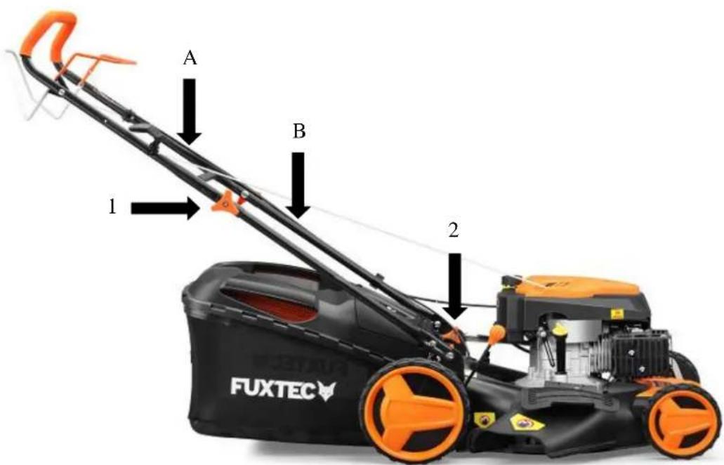 Fuxtec FX-RM4646PE - Montage/voorinstellingen - 2