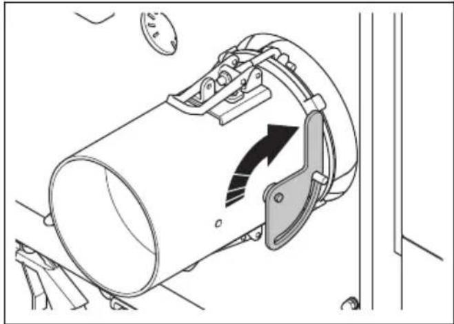 HUSQVARNA TF 334 - To stop the product - 1