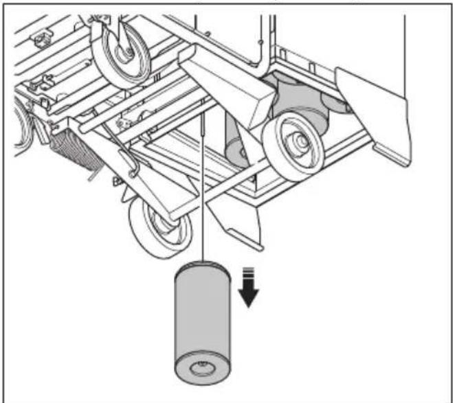 HUSQVARNA TF 324 - To replace the primary filters - 4