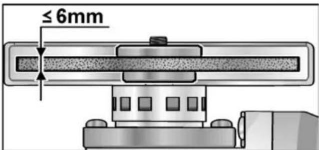 Flex LBE 125 18-EC - Attach the grinding wheel - 2