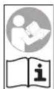 Flex ID 1/4" 18.0-EC - Symbols on the power tool - 1